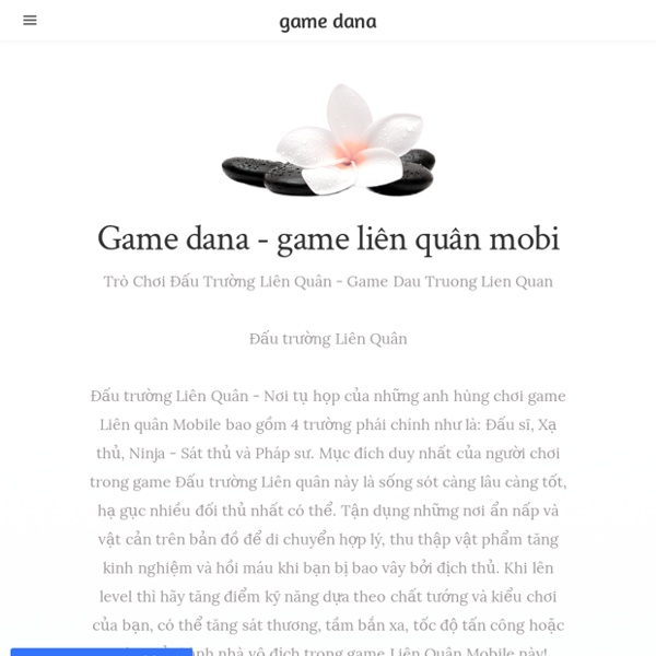 Game dana - Home