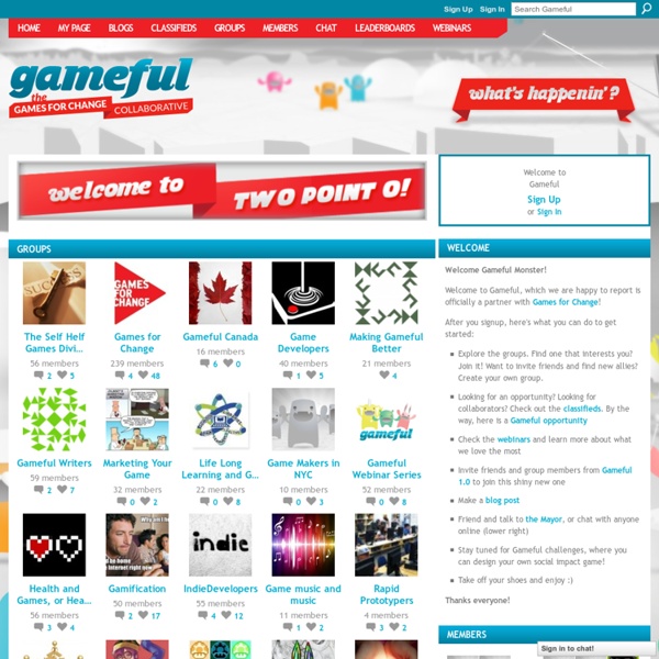 Gameful Landing Page