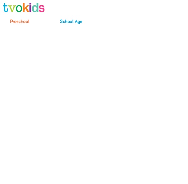 Ages 6-11 Homepage Main Sections