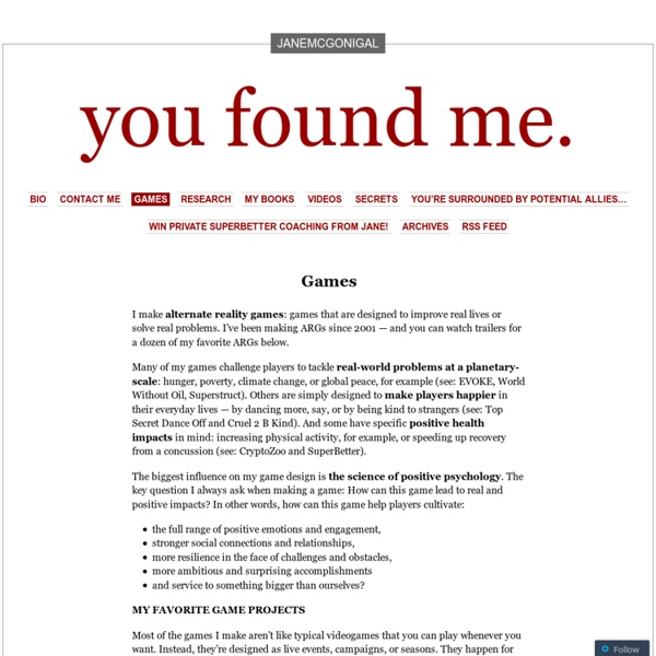 Games « you found me.