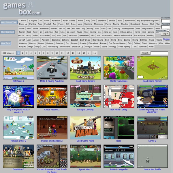 GamesBox.com FLASH - Play Free Flash Games Online at GamesBox.com GamesBox.com - Free Flash Games - Play Your Favorite Game Online Right Now!