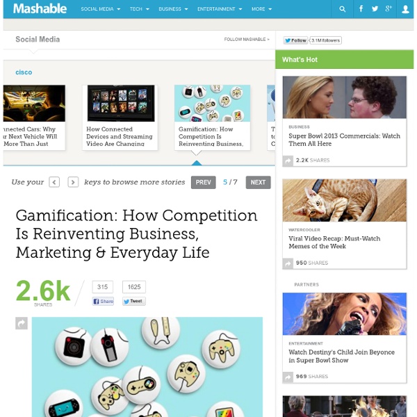 Gamification: How Competition Is Reinventing Business, Marketing & Everyday Life