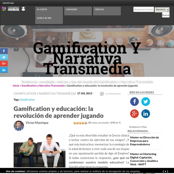 Gamification y educación: juegos revolucionan el aprendizaje