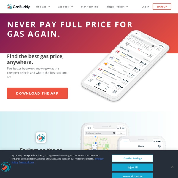 GasBuddy.com - Find Low Gas Prices in the USA and Canada