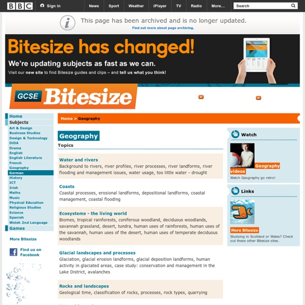 Igcse geography water supply case study image