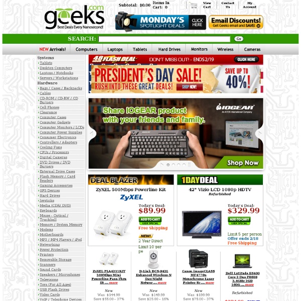 Computer parts, Laptop computers, Desktop computers