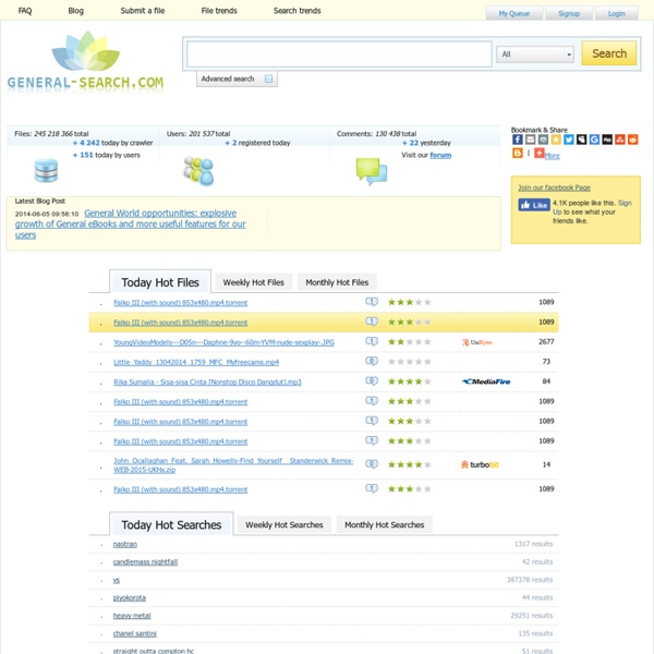General-Search.com - The Best Uploading.com File Sharing Search Engine