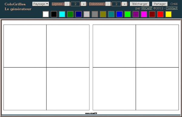 Générateur de ColoGrilles
