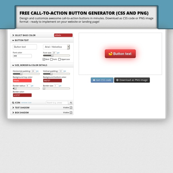 Call-to-Action Button Generator - Design buttons & download as CSS PNG