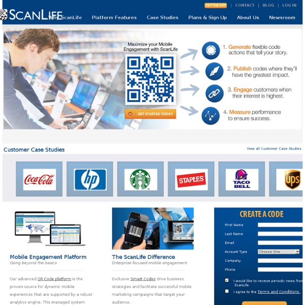 The Leader in 2D Barcode Solutions