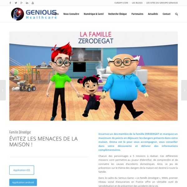 Famille Zérodégat : Accidents domestiques : Identifier, comprendre et connaitre les causes d’accidents domestiques