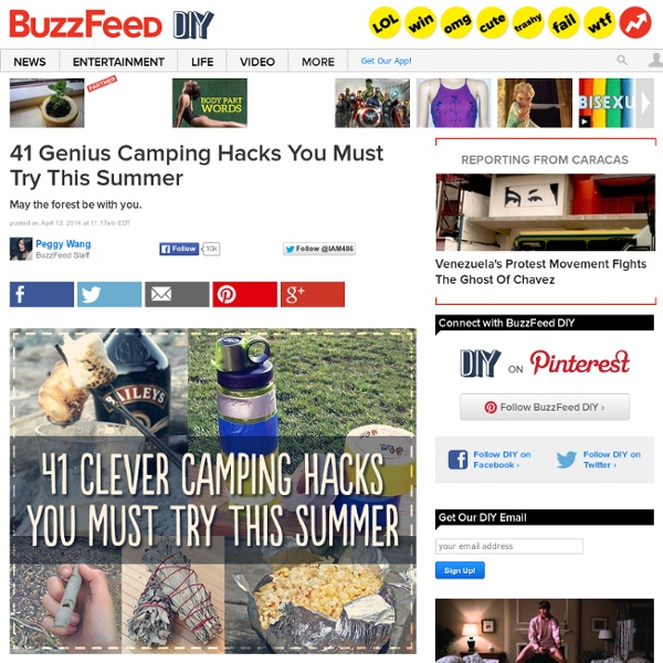 41 Genius Camping Hacks You'll Wish You Thought Of Sooner