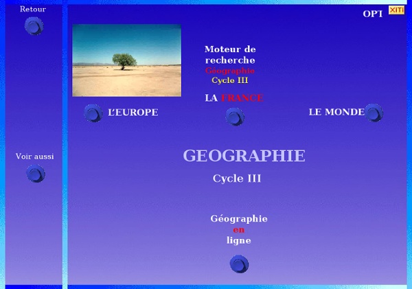 GEOGRAPHIE CYCLE III