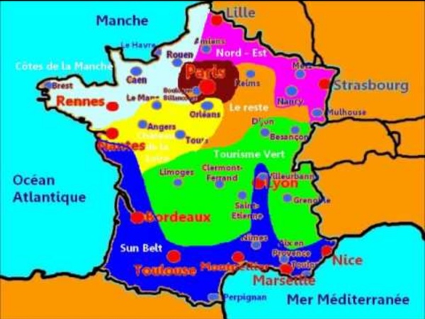 Leçon 1 : La géographie de la France