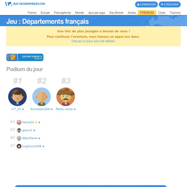 Départements francais