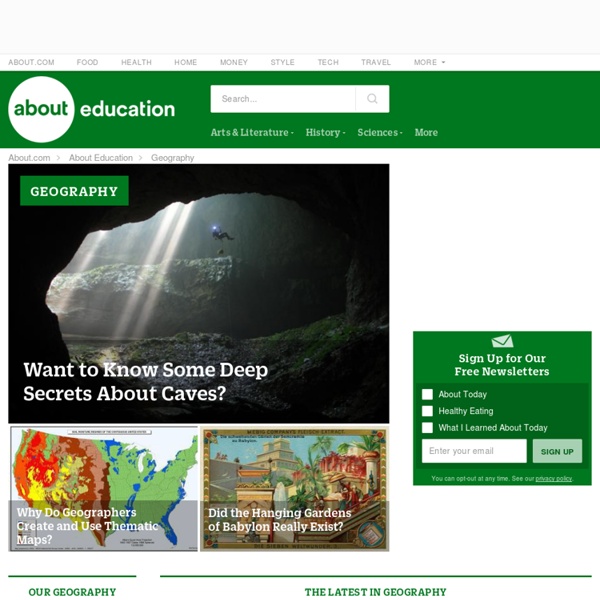 Geography Home Page - Geography at About.com