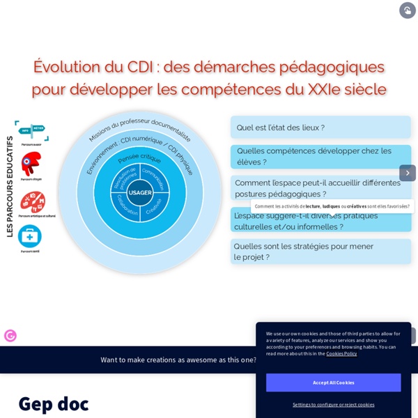 Gep doc by dupontalise on Genial.ly