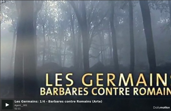Les Germains: 1/4 - Barbares contre Romains (Arte)