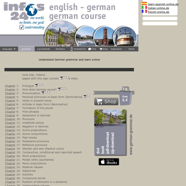 Learn German Online for free - deutsch lernen online - manual