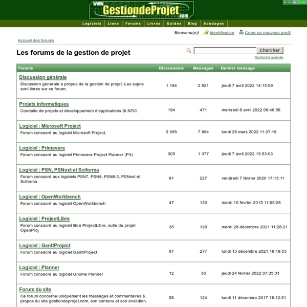 Gestion de projet  Pearltrees