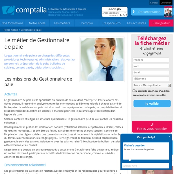 Fiche métier : Conseiller à l'emploi Versailles Yvelines  conseiller à