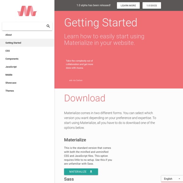 Getting Started - Materialize