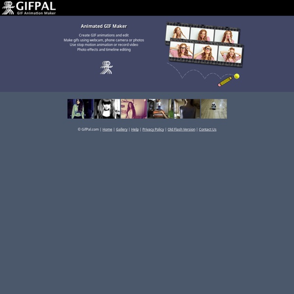GIFPAL - Make GIF animations online with webcam and images