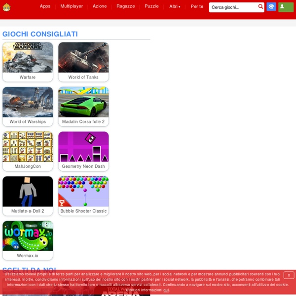 Gioco.it - Giochi Gratis Online, Giocare Gratis!