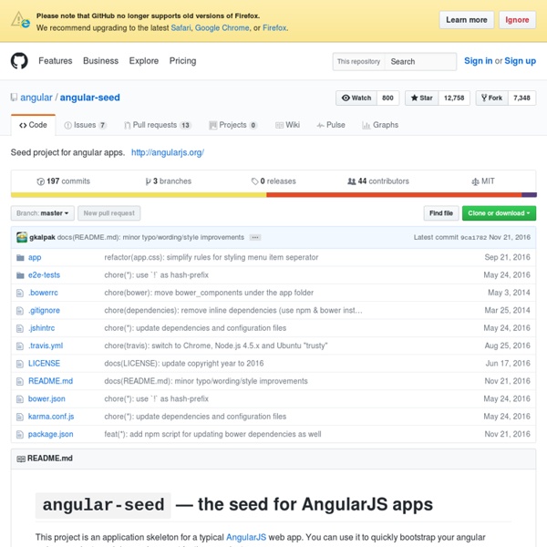 Angular/angular-seed