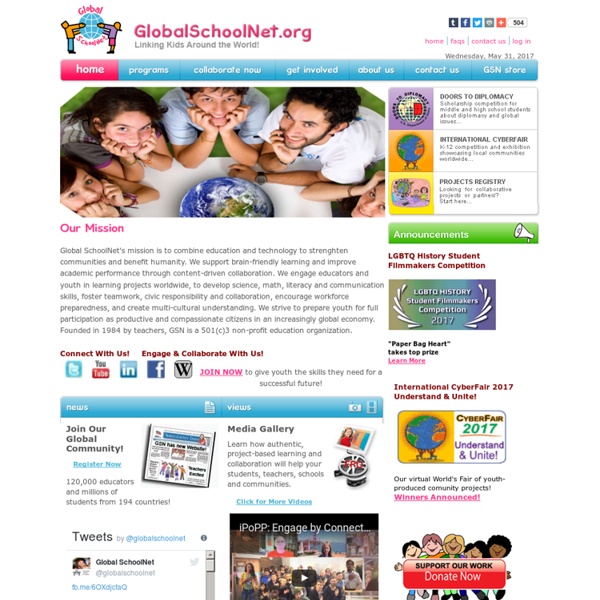 Global SchoolNet: Home