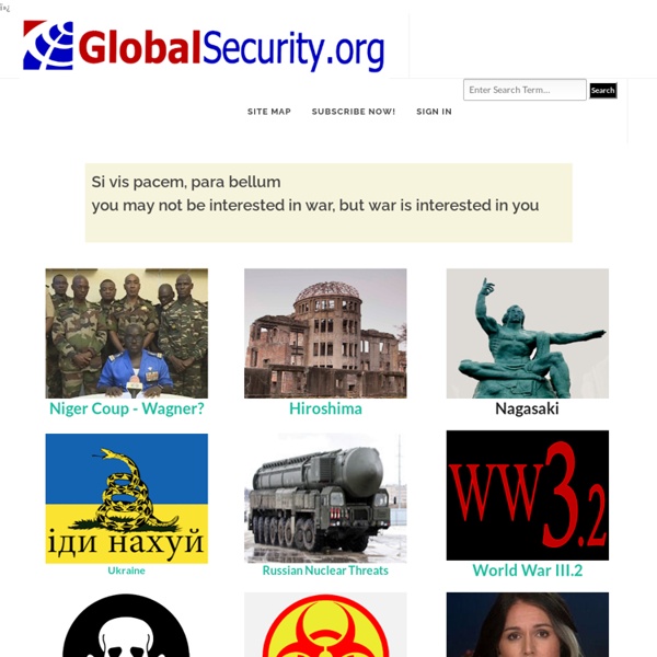 GlobalSecurity.org - Reliable Security Information