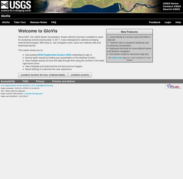 USGS Global Visualization Viewer