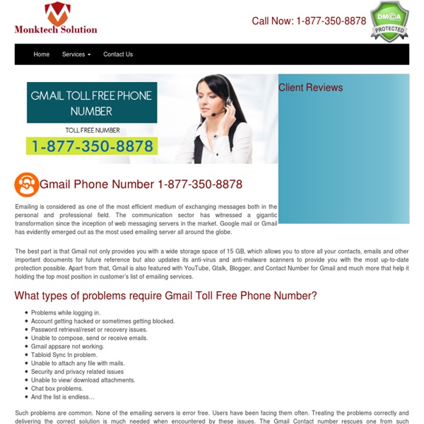 Gmail Contact Phone number 1-877-788-9452 Toll Free