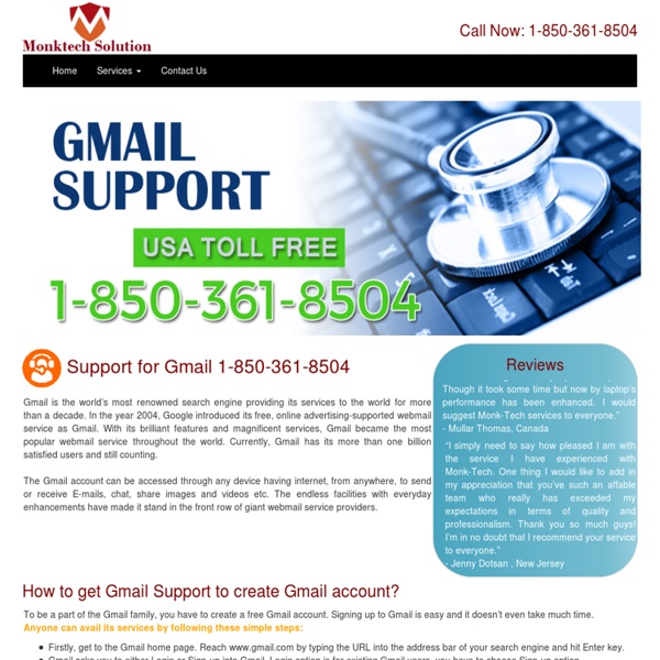 Gmail Customer Tech Support Number