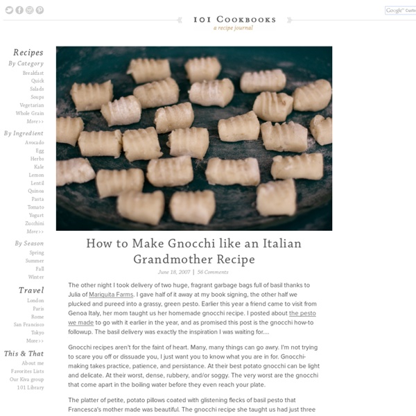 How to Make Gnocchi like an Italian Grandmother Recipe