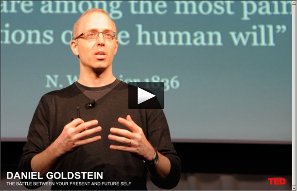 Daniel Goldstein: The battle between your present and future self