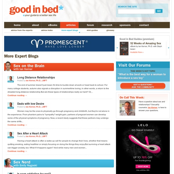 Good in Bed Blogs