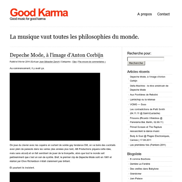 Good Karma — Good music for good karma