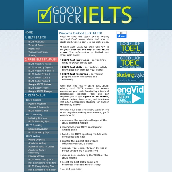 Advice, tips, and guides to the ielts exam   good luck ielts