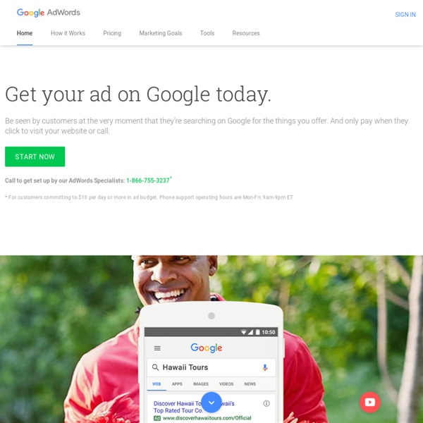 Google AdWords - Online Advertising by Google