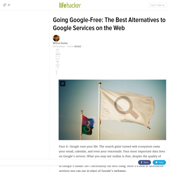 Going Google-Free: The Best Alternatives to Google Services on the Web