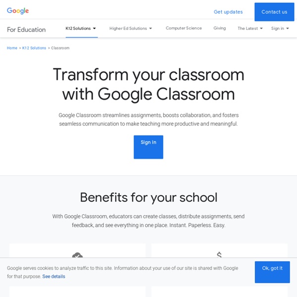 Google Classroom Organize Classroom Assessments and Acitivities Pearltrees