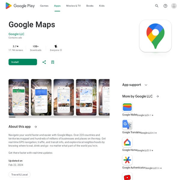Google Maps - Android Market