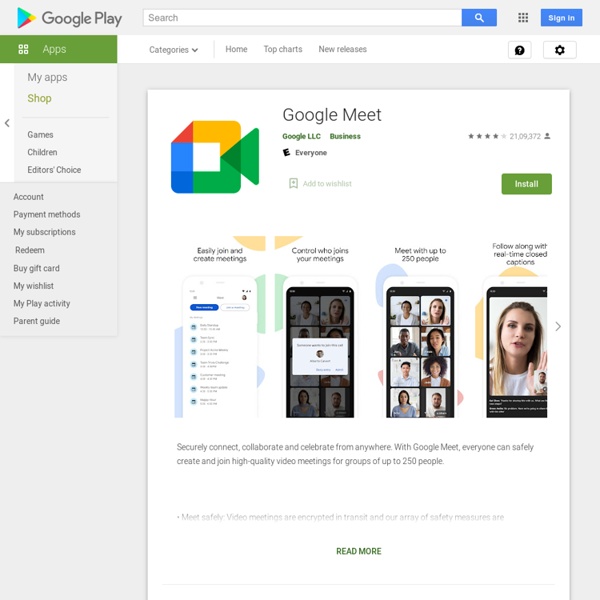 Google Meet – Apps no Google Play