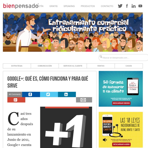 Google+, qué es y para qué sirve