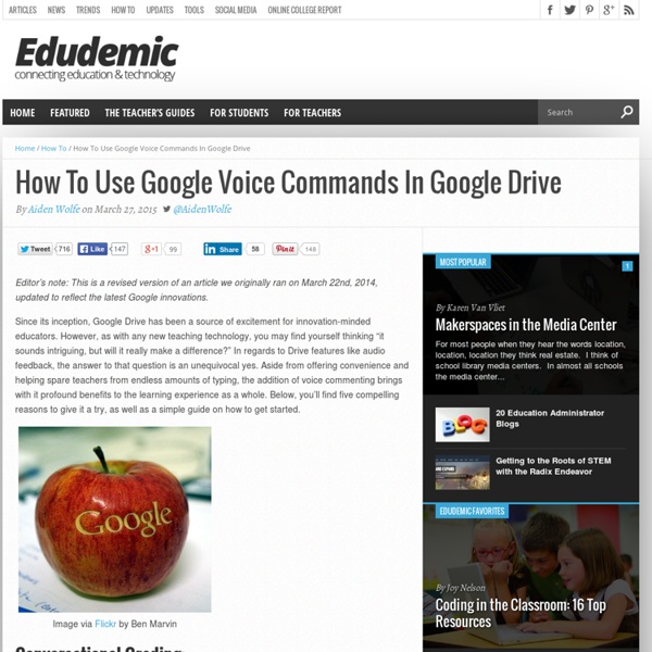 How To Use Google Voice Commands In Google Drive