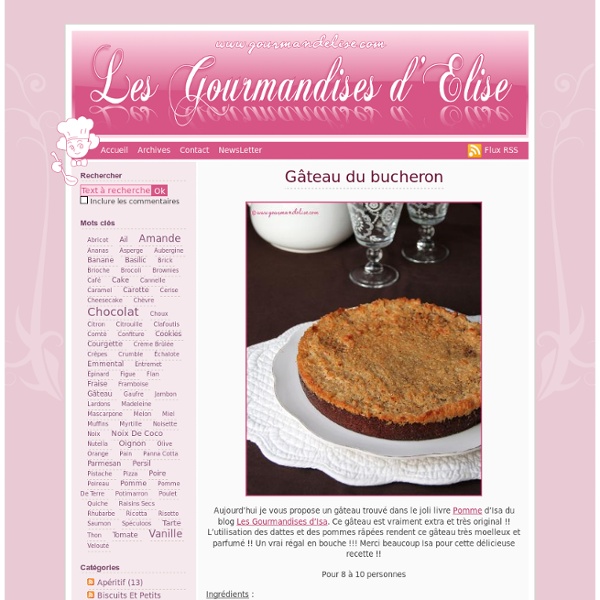 GourmandElise.com - Site de cuisine