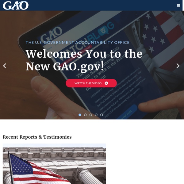 U.S. Government Accountability Office (U.S. GAO)