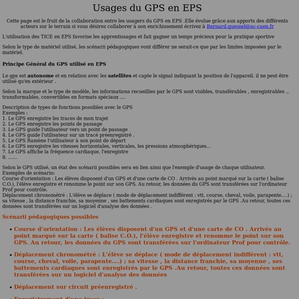GPS en EPS