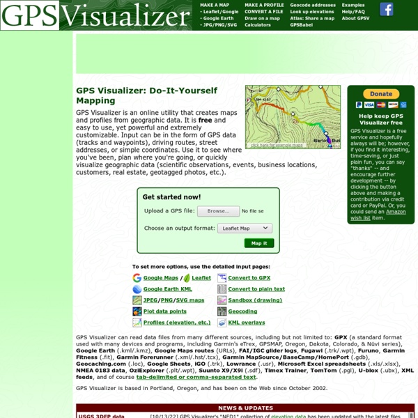 GPS Visualizer